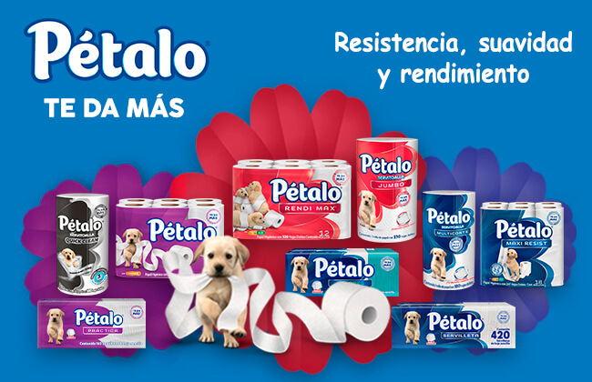 Pétalo te da más resistencia, suavidad y rendimiento